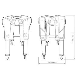 Toughbuilt CT-51P Pro Padded Suspenders