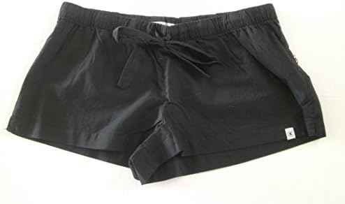 Body Glove Eidon Women's 100% Cotton Drawstring Coverup Short Black (Small)