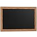 ARTEZA 20 x 30 Inch Magnetic Chalkboard for Walls, Easy to Mount, Rustic Pine Wood Frame, Black Chalk Board Sign, Office Supplies for Kitchens, Cafes, Stores & Special Events