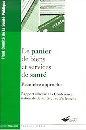 Le  panier de biens et services de santé