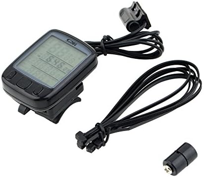 Placa Waterproof Multifunction Cycling Computer Bicycle Speedometer Odometer LCD Backlight