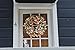 The Wreath Depot Coral Tulip Front Door Wreath 19 Inch, Stunning Silk Full Front Door Wreath, Designed in USA