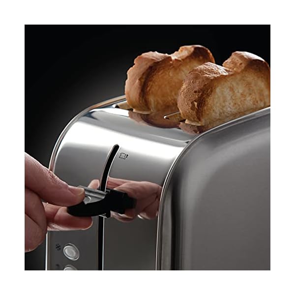 Russell Hobbs Futura 2-Slice Toaster 18780 - Stainless Steel Silver