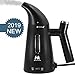 NEATKA Steamer for Clothes, Portable Handheld Garment Steamer for Travel/Home, Fabric Steam Iron with Dual Voltage 25s Fast Heat-up 120ml Water Tank for 10 Minutes Continuous Steam (Black)
