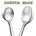 TeamFar Toddler Kids Preschoolers Utensil Flatware Silverware Set, Pure Stainless Steel, Non Toxic & Healthy, Brushed Surface, Carved Animal Handle, Set of 4, Dishwasher Safe