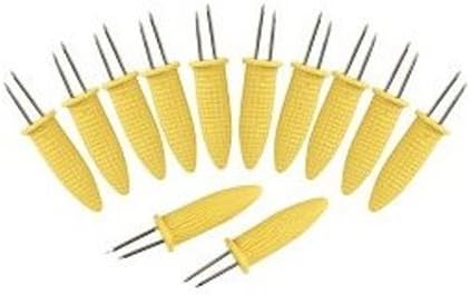 SupaHome2 X Corn on the Cob Holders Forks - Pack Of 12