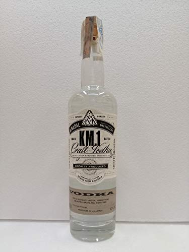 Wodka KM1 de Mallorca Premium Limited Edition 70cl 40% Alkohol