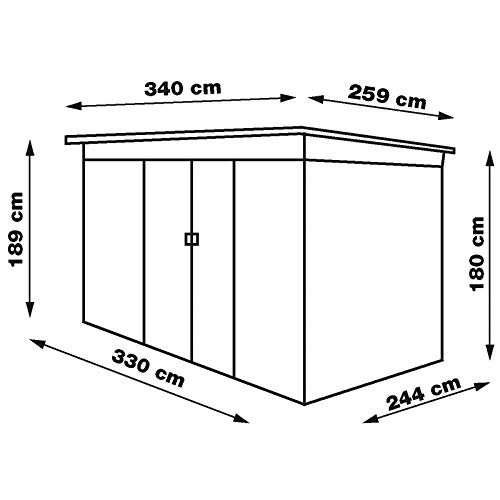 DEMA Metall Gerätehaus Manchester – Bild 7