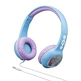Frozen Disney Movie Anna and Elsa Kid Friendly Volume Reduced Light Up Headphones