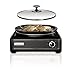 Crock-Pot SCCPMD5-CH Hook Up Round Connectable Entertaining Slow Cooker System, 5-Quart, Metallic Charcoal