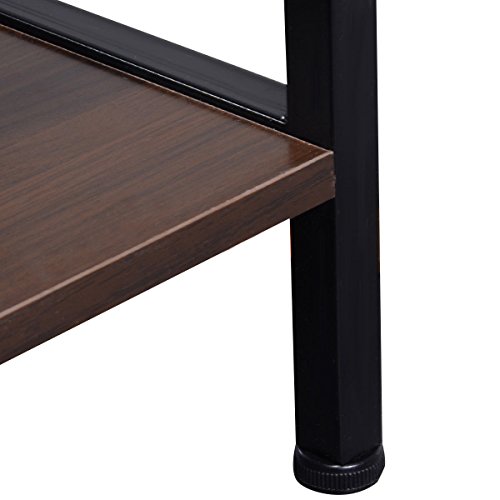 Multi-Function 48" Computer Desk 4 Tier Shelf Workstation Table Home Office - Thumbnail 4