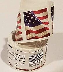 Stamps roll of 100 Foerver Stamp 2017