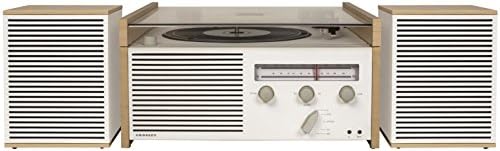 crosley switch ii record player with speakers