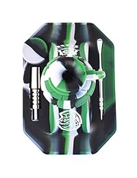 SAM.BLAZE Nectar and Honey   Juego de herramientas para colorear (mango de silicona con soporte), Art Deco, Camo