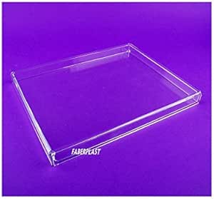 Faberplast FB959 - Caja plana con tapa, Transparente : Amazon ...