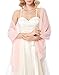 Soft Chiffon Bridal Evening Long Scarves in Solid for Women Light Pink KK229