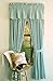 Curtain Chic Supple Microfiber Cumberbund Valance, Latte