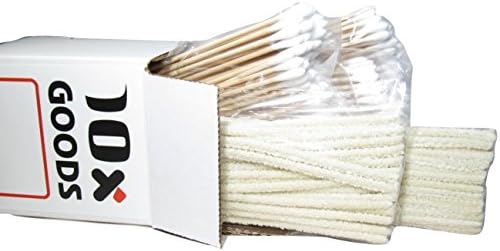 10X GOODS Gun Cleaning Kit 400 Piece Set (100 QTY) 16.5" Long Cotton Pipe Cleaners &amp; (300 QTY) 6" Long Cotton Swabs / Perfect for Competition Shooters, Gunsmiths, Everyday Range Bag Refill Pack