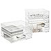 Clear Plastic Drawer Organizers 6