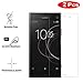 for Sony Xperia XZ1 Screen Protector, [2 Pack] Ultra-Thin High Clear Screen...