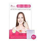 Haphome Pimple Patch, Acne Patch, Tea Tree and Calendula Oil Hydrocolloid Bandages for Acne Dots, Acne Spot Treatment Zit Patch (108 Patches, 3 Pack)