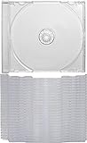 (25) Clear Replacement CD Trays / Inserts for CD Jewel Boxes! #CDIS80CL - Fits any standard size 10mm Jewel Box, also snaps into the 