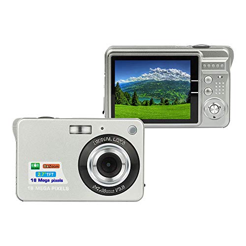 HD Digital Camera 2.7 LCD Rechargeable HD Digital Camera Compact Camera