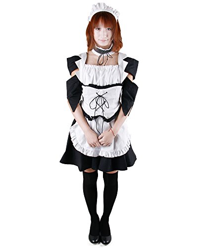 Miccostumes Women's Kaichou Wa Maid Cosplay Costume