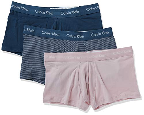 calvin klein men's cotton stretch multipack low rise trunks