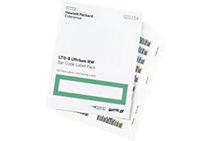 HPE LTO-8 30TB RW BAR Code Label Pack