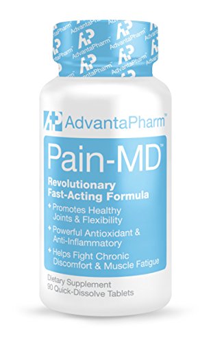 PAIN-MD, Top Pain Relief Supplement, Fast Acting Natural Formula for Joint Pain Relief and Muscle Discomfort, More Flexibility with Anti-Inflammatory Benefits, 90 Capsules