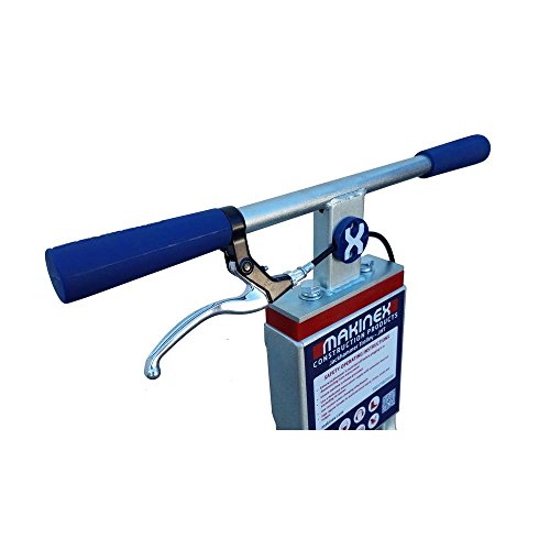 Makinex - JHT-U-2 JHT-U Complete Universal Jackhammer Trolley, Zinc Coated Frame, Anti-Vibration Ergonomic Design, Large Wheels, 60.6 lb, 3' 3" X 1' 3" X 12" - Thumbnail 7