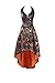 Gorgeous Bridal CAMO Halter Cocktail Birthday Party Dress Bridesmaid Dress Hi-Lo- US Size 8