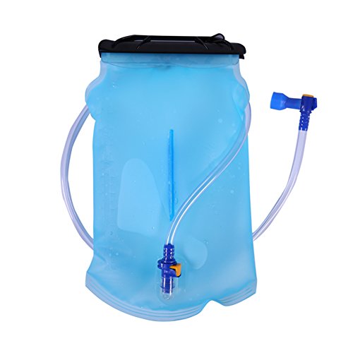 Baen Sendi Hydration Bladder 2 Liter 70oz/3 Liter 100oz - Water Storage Bladder for Hydration Pack System (Blue, 70 oz/2 liter)