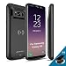 NEWDERY Upgraded Samsung Galaxy S8 Battery Case Qi Wireless Charging Compatible, 5000mAh Slim Rechargeable Extended Charger Case Compatible Samsung Galaxy S8 (2017)-(5.8 Inches Black) primary