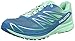 Salomon Women's Sense Mantra 3 W Trail Running Shoe, Fog Blue/Lucite Green/Tonic Green, 7.5 B US