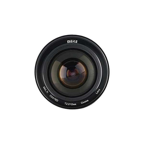 Meike 12mm T2.2 Manual Focus Wide Angle Fixed Prime Cinema Lens for M43 Micro Four Thirds MFT Mount Cameras and Cinema… – Bild 4