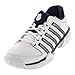 K-Swiss Hypercourt Express LTR Mens Tennis Shoes (White/Navy/Silver) (10 D(M) US)