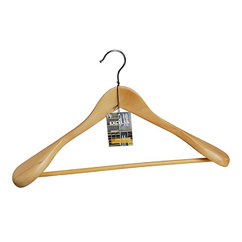 Excèlsa Nonslip Wide Shoulder Clothes Hanger 44 Cm.