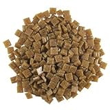 Jennifer's Mosaics 3/8-Inch Venetian Style Glass Mosaic Tile, Dark Brown, 8-Ounce