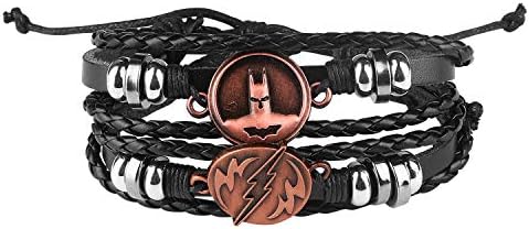 STUSH ‘Solo’ Multilayer Handmade Braided Adjustable Leather Bracelet/Cuff/Wristband Wrap for Men/Boys for Christmas or Birthday Gift