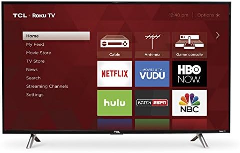 TCL 43S305 43-Inch 1080p Roku Smart LED TV (2017 Model)
