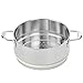 Demeyere Atlantis 7-Ply Stainless Steel Steamer Insert, 5.5-qt