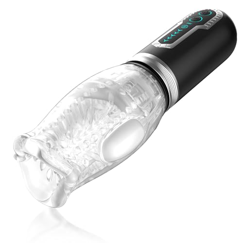 Adam & Eve Gawk 3.0 Sucking Male Masturbator, Dual Bullet Textured Interior at Amazon
