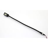 PilotLights Mini Gooseneck Panel Light with Switch, Map Light, Post Light - 240mm - Cool White LED, 12VDC