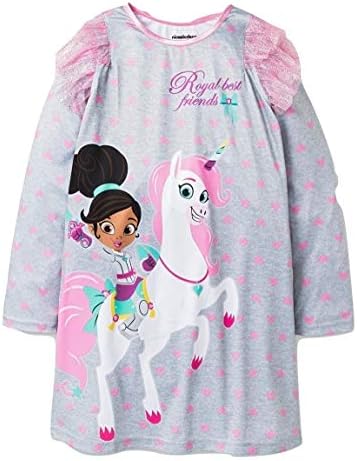 Nella The Princess Knight Girls Long Sleeve Nightgown