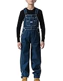 Walls Boy's Big Smith Youth Washed Denim Bib Overalls 16