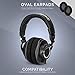 Micro Suede Replacement Ear Pads for HyperX Cloud & Alpha, ATH M50X, Steelseries Arctis, Logitech G Pro & More Headphones, Soft Velour, Memory Foam & Long Lasting Earpads by Brainwavz