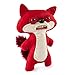 Fuggler – Funny Ugly Monster, 9” Suspicious Fox (Red) Plush Creature with Teeth, for Ages 4 & Up