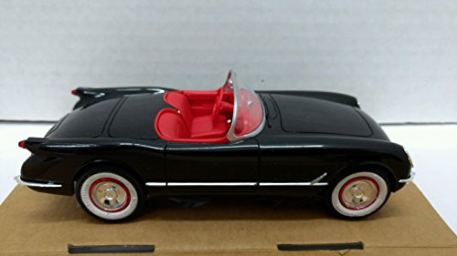 AMT 8094EO 1954 Chevrolet Corvette 1:25 Scale Built-up Plastic Promo - Black